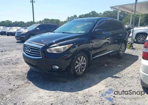 2013 Infiniti Jx35 z USA, uszkodzony, nr VIN 5N1AL0MN1DC352313